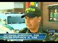 detenido suboficial del ejército por disparar al aire