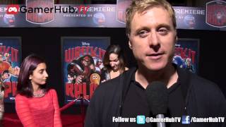 Disney Wreck-It Ralph Red Carpet Interview with Voice of King Candy Actor Alan Tudyk