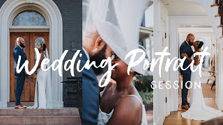 Wedding Photography Portrait Behind the Scenes | Couple Portrait Session