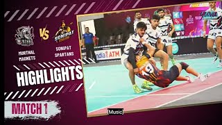 Match 1 | Murthal Magnets 40 - 52 Sonipat Spartans | Highlights - YKS 11 - Division 1  2025 #kabaddi