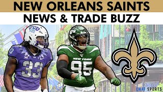 Quinnen Williams Trade? Saints Trade Rumors On Williams & Bradley Roby + Kendre Miller Injury News