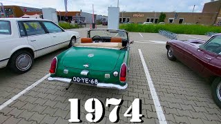 MG MIDGET MK III 1974. Oldtimer Day Culemborg. Expensive Classic Cars in good condition. Retro Walk.