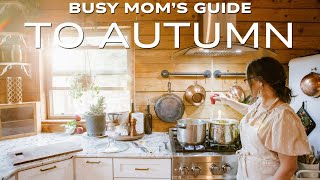 BUSY MOM AUTUMN DECORATING | HOW TO GET THINGS DONE WITH KIDS AROUND