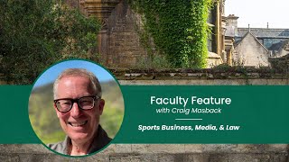 Oxford Academia Faculty Feature: Craig Masback