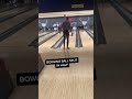 His bowling ball split in half and he still hit a strike 😂| #shorts