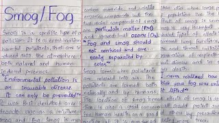 Silent killer smog essay in english |Air pollution mazmoon |Air pollution class 10 |Smog quotations