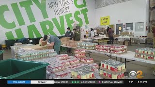 Coronavirus Update: City Harvest Busy After 86 Other Food Pantries Shut Down
