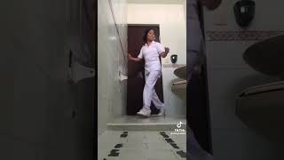 la enfermera del imss haciendo un tiktok