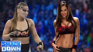 WWE Full Match - Ronda Rousey Vs. Nikki Bella : SmackDown Live Full Match
