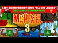 Mcpixel 3 - 100% Achievement Guide! *ALL 100 Levels* (Included With Gamepass)