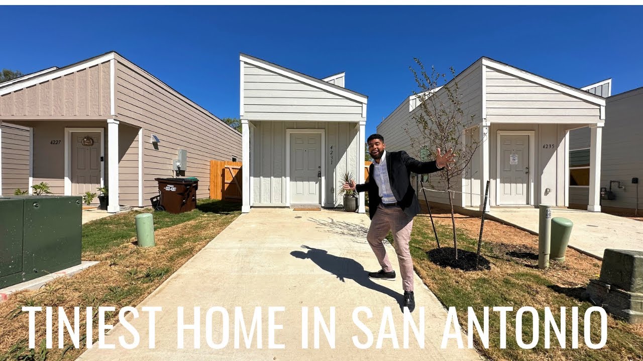 INSIDE THE TINIEST HOME FOR SALE IN SAN ANTONIO TEXAS - YouTube