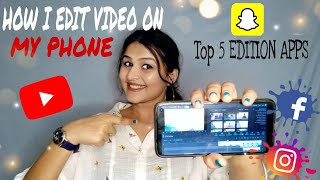 BEST FREE VIDEOS APPS ON ANDROID & iPhone || How I Edit My YouTube Videos || Top Editing Edition