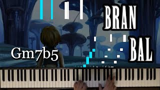 Final Fantasy IX - Bran Bal, the Soulless Village [with chords notated] (Piano Synthesia)