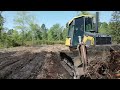 root raking 101 how to rake with a dozer and be effective.