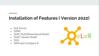 Install SQL Server 2022 ,SSMS, SSIS , SSRS , SSAS (MultiDimensional and Tabular) Step by Step