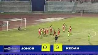 Liga Super 2010: Johor 0-3 Kedah