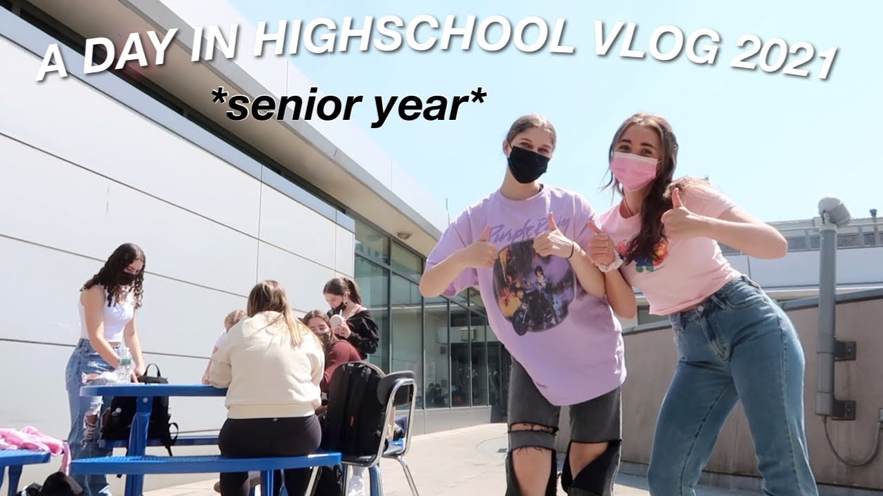 A Day In Highschool Vlog Senior Year Youtube