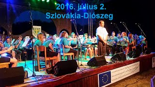 Tótkomlósi Gyermek Fúvószenekar-Szlovákia 2016.07.02.