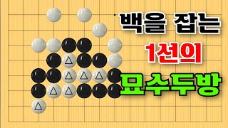 바둑사활묘수 - 1선은 더 이상 바둑을 지는 줄이 아닙니다. #바둑 #playgo #사활 #묘수 #맥점