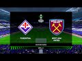 Fiorentina vs West Ham United | 2023 UEFA Europa Conference League Final | FIFA 23