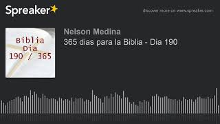 365 dias para la Biblia - Dia 190