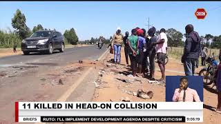 11 killed in accident along Eldoret-Kitale highway