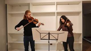 György Ligeti - Ballade et Danse (violin duo)