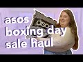 ASOS BOXING DAY SALE PLUS SIZE TRY ON HAUL | bargains galore!