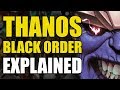 Infinity War & Thanos' Black Order Explained (Comic Book Concepts)