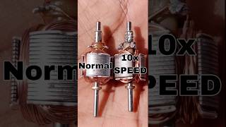 #shortvideo #treanding #experiment #upgrade dc motor speed normal to 8x speed