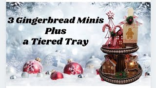 3 Christmas Gingerbread DIYs & a Tiered Tray Chalk Couture Craft | Crafted by Corie Minis Challenge