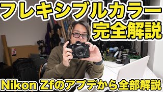 [Full explanation] Nikon Zf update - Everything you need to know about flexible color shooting / ...