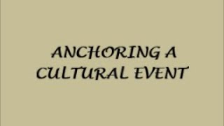 Anchoring Script For A Cultural Event in English