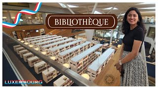 Hidden Gem in Luxembourg City ✨ | BIBLIOTHÈQUE NATIONALE TOUR