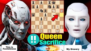 Stockfish BRILLIANTLY Sacrificed His Queen Like Mikhail Tal Against His Strongest Opponent | Chess