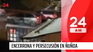 Encerrona: delincuentes dispararon contra carabineros en persecución | 24 Horas TVN Chile