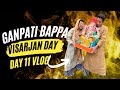 BAPPA VISARJAN VLOG| DAY 11|HARDEST GOODBYE FROM OUR HOME| PRAVESH TAMANG SIKKIM VLOGS #visarjan