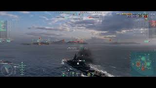 WoWs Mecklenburg Sleeping Giant Defeat 1605BXP 206kDMG