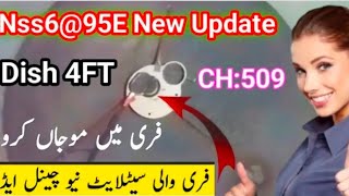 How_to_set_Nss6 95E full setting   4feet Dish||with  Asiasat105E