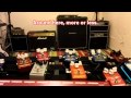 The Mad Pedal Board - Part 01 : Little Green Wonder and Sweet Honey overdrives