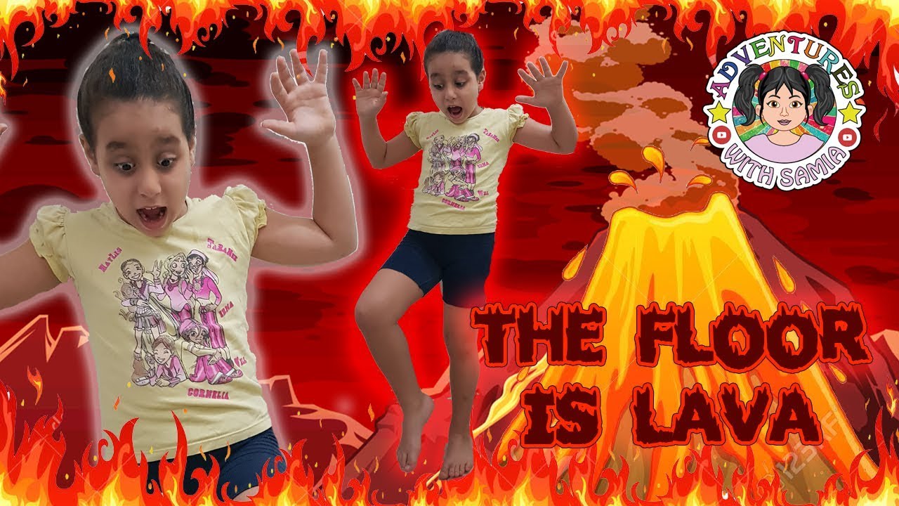 The Floor Is Lava Challenge | Kids Pretend Playtime | Best Compilation ...