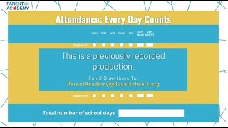 Attendance: Every Day Counts