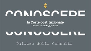 Conoscere - Il Palazzo della Consulta