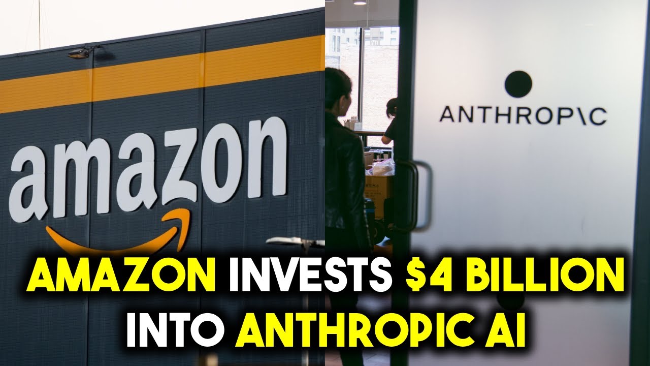 Amazon Invests 4 Billion Into Anthropic Ai Company Youtube
