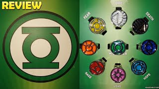 DC Comics Green Lantern Power Rings Emotional Spectrum Power Rings | 9 Ring Set Review.