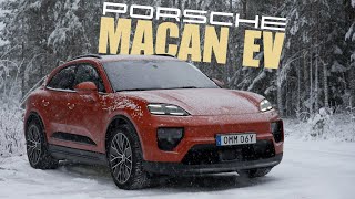 Porsche Macan Electric – how well does this EV manage the winter test drive?