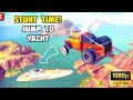 STUNT TIME! TRUCKS TRY TO JUMP TO THE LUXURY YACHT | OFF THE ROAD HD OPEN WORLD DRIVING GAME