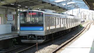 JR東日本205系3100番台 M10編成 本塩釜駅入線～発車