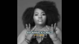 Winnie Khumalo - Live my life • Tribute (1973 - 2025)