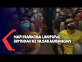 19 Napi Narkoba Asal Lampung dipindahkan ke Nusakambangan